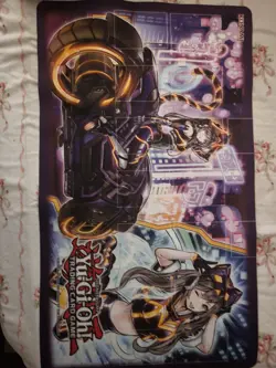 I:P Masquerena Yugioh Trading Card Game Playmat, OFFICIAL Unsealed Konami Mat. - Image 1