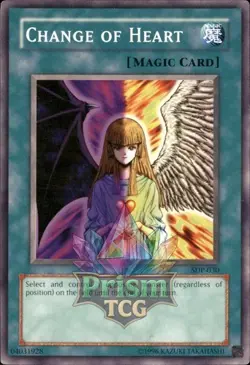 Change of Heart SDP-030 Yugioh - Image 1