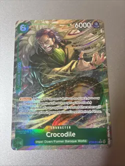 Bandai One Piece Crocodile Full Art Starter Deck Promo ST-30 - Image 1