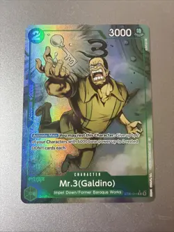 Mr.3(Galdino) ST30-014 NM English Full Art One Piece - Image 2