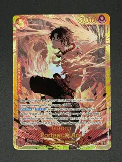 One Piece The Time of Battle OP-16 - Portgas.D.Ace OP16-118 SEC - Image 1