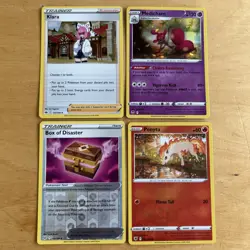 Pokemon TCG Holo/Reverse Holo Misc Bundle 4 Cards - Image 1