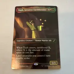 Toph, Greatest Earthbender (Borderless) Avatar: The Last Airbender: Foil - Image 1