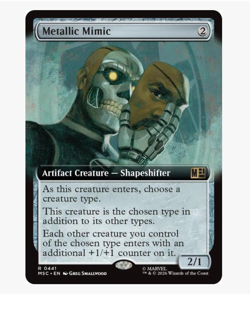 Metallic Mimic - Extended Art Commander: Marvel Super Heroes - Image 1