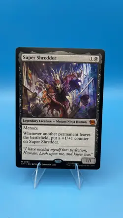 Magic The Gathering TMNT Super Shredder (Normal) #83 Mythic - Image 2