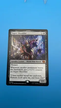 Magic The Gathering TMNT Super Shredder (Normal) #83 Mythic - Image 3
