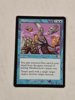 Magic the Gathering MTG - Misdirection - #87 Mercadian Masques - LP - Image 1