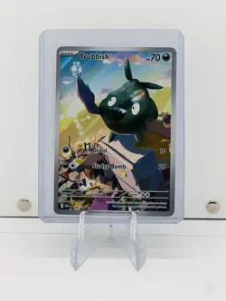The Pokemon Company Pokemon TCG Trubbish 140/086 White Flare IR Holo EN 70HP - Image 1