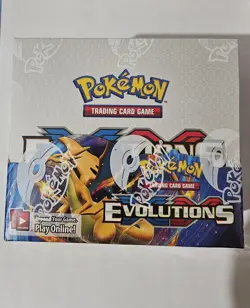 Pokemon XY Evolutions Booster Box Sealed 2016 Pokemon TCG Factory Sealed Box - Image 1