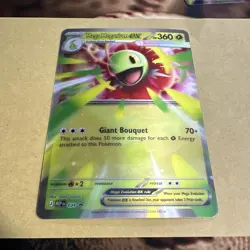 Pokemon Mega Meganium EX 034 JUMBO CARD - Image 1