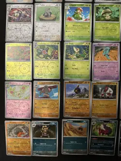 Pokemon Black Bolt 63 Card Reverse Holo lot - Image 2
