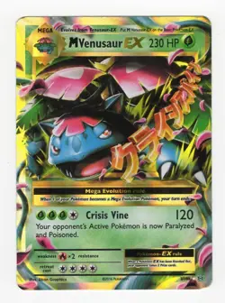 M Venusaur EX 2/108 Holo EX Rare Evolutions Pokemon Holo Lightly Played - Image 1