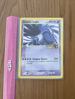 2005 Pokemon XD Gales of Darkness Shadow Lugia Jumbo Promo Card - Image 3