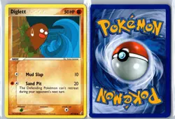 Pokemon Card - Diglett Crystal Guardians 50/100 2006 Common Moderately Played - Image 3