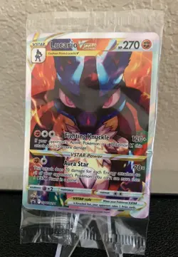 Pokemon TCG: Lucario VSTAR SWSH291 | Crown Zenith Promo | SEALED - Image 1