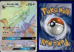 Silvally GX 119/111 Rainbow Rare Crimson Invasion Pokemon Holo NM/M - Image 2