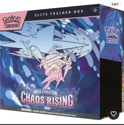Pokemon TCG Chaos Rising Elite Trainer Box ETB Sealed - Image 1