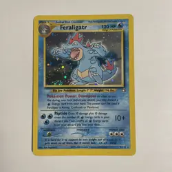 Feraligatr 5/111 Neo Genesis Holo Pokemon Moderately Played MP - Image 1