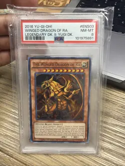 Yugioh The Winged Dragon of Ra LDK2-ENS03 Limited Edition Ultra Rare PSA 9 - Image 1