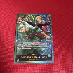 Roronoa Zoro & Sanji ST12-001 One Piece Zoro and Sanji Leader NM - Image 1