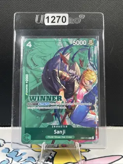 One piece Card Game Sanji EB01-014 2025 Tournament Pack Vol. 1 Winner (1270) - Image 1