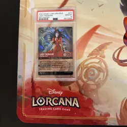 Disney Lorcana TCG EN 2 Lady Tremaine Imperious Queen Enchanted 211 PSA 10 - Image 1