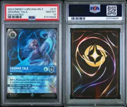 Disney Lorcana - Gramma Tala - Spirit of the Ocean #217 - Enchanted - PSA 10 - Image 3