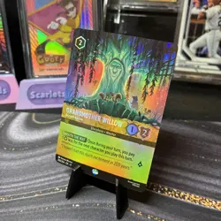 Disney Lorcana Winterspell GRANDMOTHER WILLOW Ancient Advisor Epic Foil #206/204 - Image 3