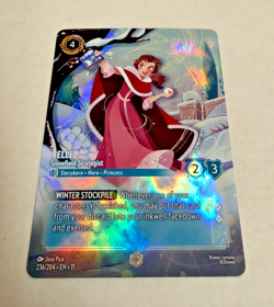 ENCHANTED ALERT! Belle- Snowfield Strategist 236/204 Near Mint Disney Lorcana - Image 1