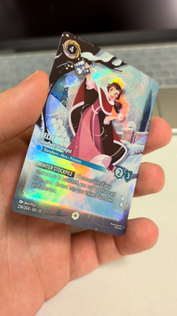 ENCHANTED ALERT! Belle- Snowfield Strategist 236/204 Near Mint Disney Lorcana - Image 2