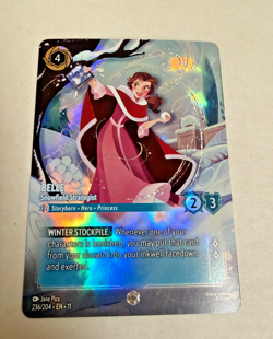 ENCHANTED ALERT! Belle- Snowfield Strategist 236/204 Near Mint Disney Lorcana - Image 3