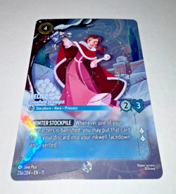 ENCHANTED ALERT! Belle- Snowfield Strategist 236/204 Near Mint Disney Lorcana - Image 4