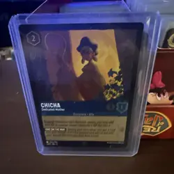 Chicha - Dedicated Mother Disney Lorcana Promo Cards Cold Foil 5/P2 EN5 - Image 1
