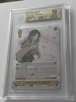 2022 Weiss Schwarz Rent A Girlfriend Everyone’s Girlfriend Chizuru Ssp Bgs 10 - Image 1