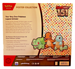 Pokemon TCG Scarlet and Violet 151 Poster Collection Box Sealed! - Image 3