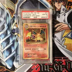 Pokemon PSA 10 Charizard Japanese 1st Ed. 011/087 2016 - Image 1