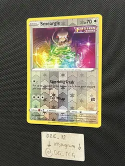 Pokemon Fusion Strike - Smeargle - 209/264 - Reverse Holo - M/NM - Image 4