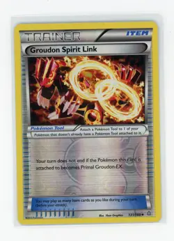 Pokemon TCG - Groudon Spirit Link 131/160 - Primal Clash - Reverse Holo - Image 1