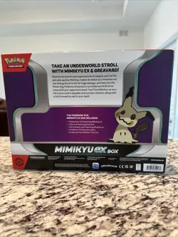 Pokemon TCG Mimikyu EX Box - 4 Packs 820650872181 - Image 3