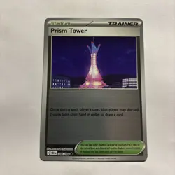 Prism Tower 080/086 Uncommon ME04: Chaos Rising Pokemon Reverse Holo Near Mint - Image 1