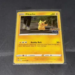 Pikachu - (Cosmos Holo) 027/078 Pokemon Go Holo - Image 1