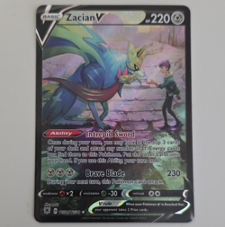 Pokemon TCG Zacian V TG21/TG30 Astral Radiance Ultra Rare Full Art Holo EN - Image 1