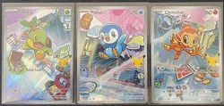 Pokemon First Partner Illustration Collection Sinnoh Starters 2026 – Series 1 - Image 1