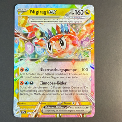 Nigiragi EX 142/191 SSP ✨Double Rare 🟢NM 🇩🇪Deutsch Pokemon Sturmische Funken - Image 2