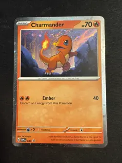 Charmander (Cosmos Holo) Promo SV: Scarlet & Violet Promo 047 Pokemon TCG NM - Image 1