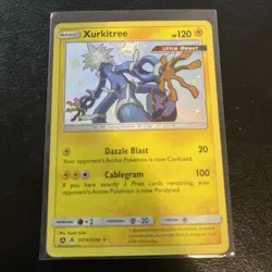 Pokemon TCG Xurkitree Hidden Fates SV14/SV94 Holo Shiny Holo Rare - Image 1