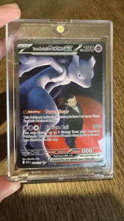 Team Rocket's Mewtwo ex 281/217 Ascended Heroes Pokemon NM - Image 1