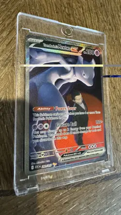 Team Rocket's Mewtwo ex 281/217 Ascended Heroes Pokemon NM - Image 4