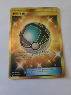 Pokemon TCG Trainer Net Ball Lost Thunder 234/214 Secret Rare - Image 1