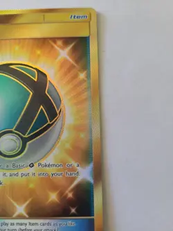 Pokemon TCG Trainer Net Ball Lost Thunder 234/214 Secret Rare - Image 5